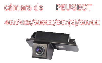 Impermeable de la visión nocturna de visión trasera cámara de reserva especial para Peugeot 407/408/308CC/307 (Hatchback) 307CC, CA-587